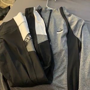 M black and grey jogger outfit